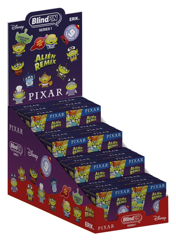 Grupo Erik Disney Pixar Toy Story Alien Remix Serie 1 Ansteck-Pins Display (24)