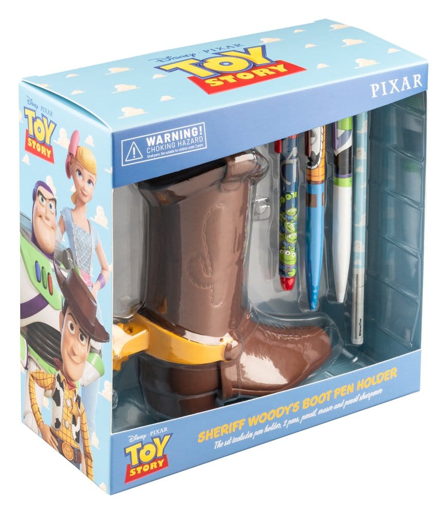 Grupo Erik Disney Pixar Toy Story Woodys Stiefel mit Schreibwaren-Set Stiftehalter