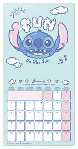 Grupo Erik Disney Stitch Wandkalender 2027