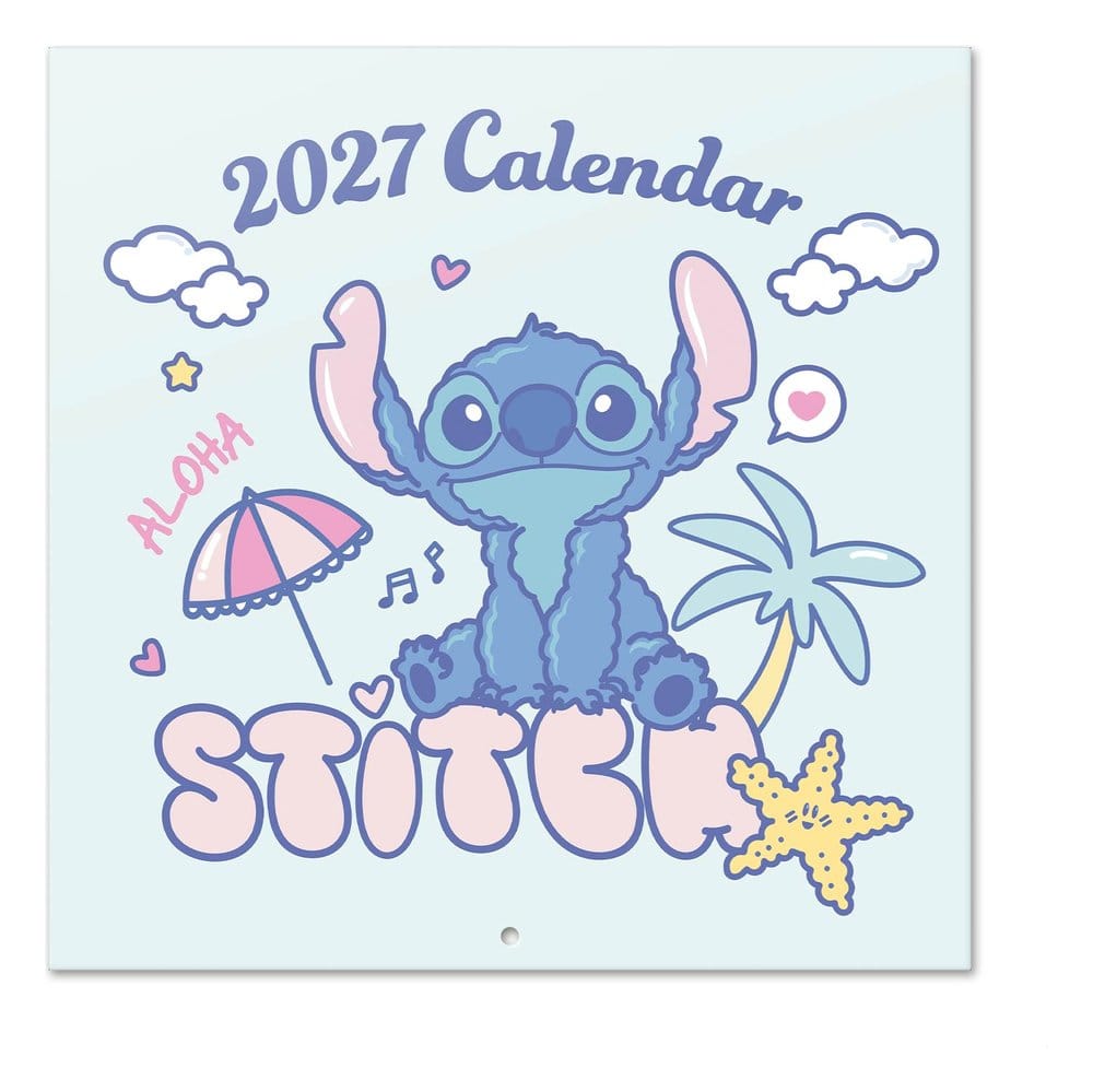 Grupo Erik Disney Stitch Wandkalender 2027