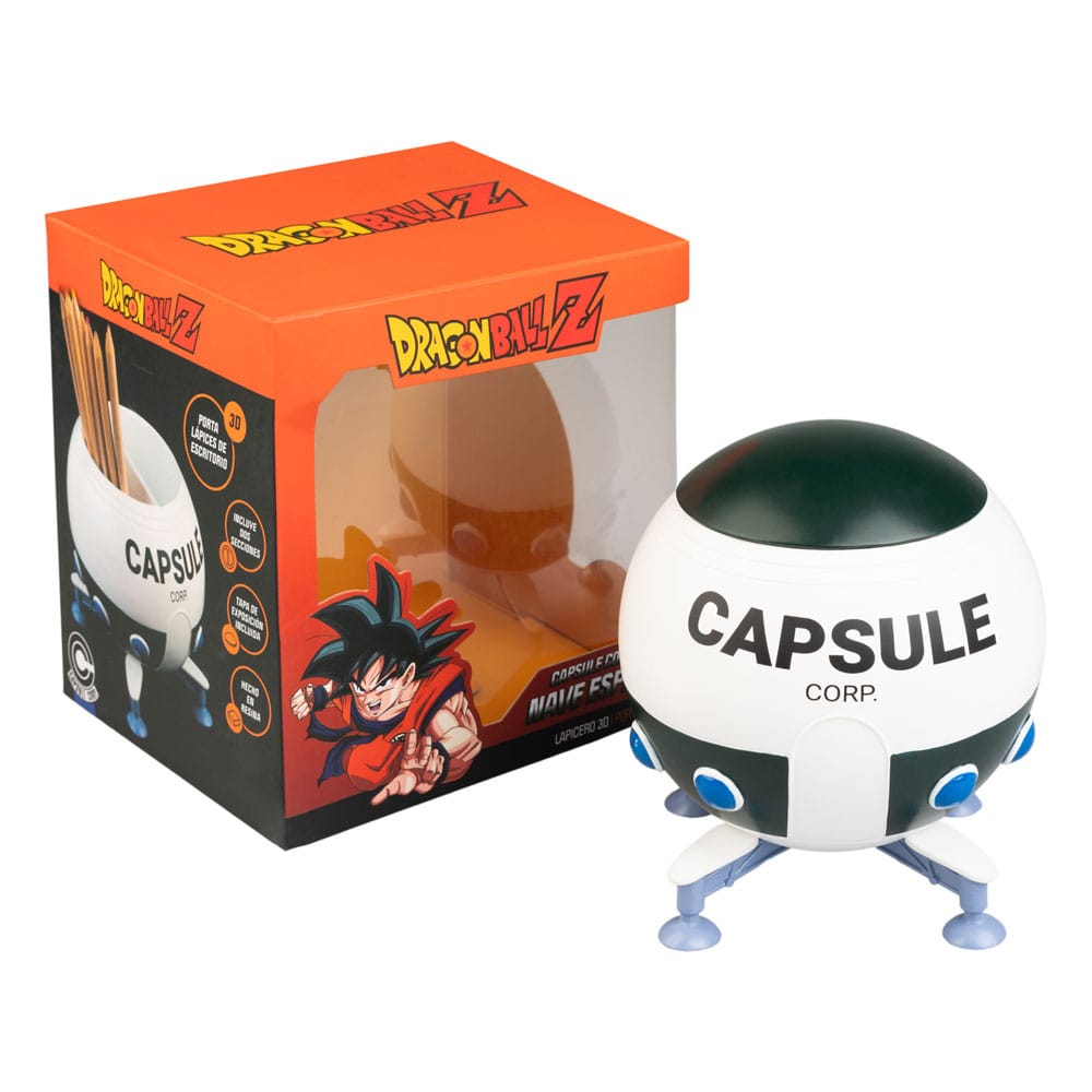 Grupo Erik Dragon Ball Z Stiftehalter Capsule Corp Raumschiff
