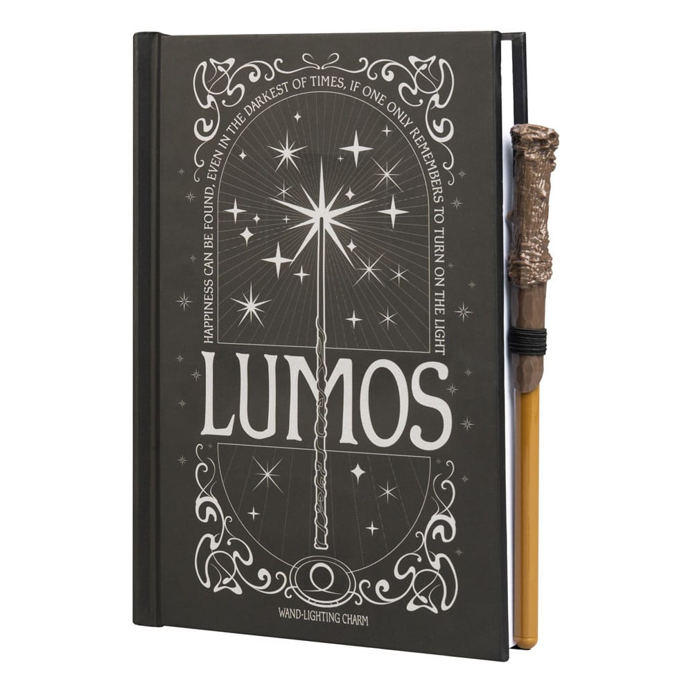 Grupo Erik Harry Potter Premium Notizbuch mit Licht A5 Lumos Maxima