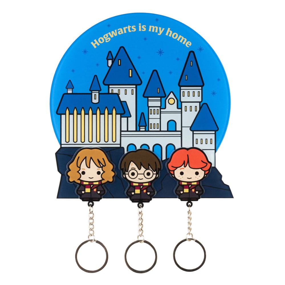 Grupo Erik Harry Potter Schlüsselbrett Inkl. 3 Schlüsselanhänger