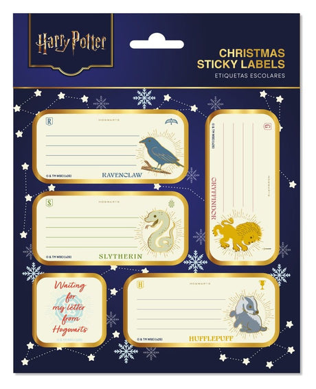 Grupo Erik Harry Potter Selbstklebende Weihnachtsetiketten Premium