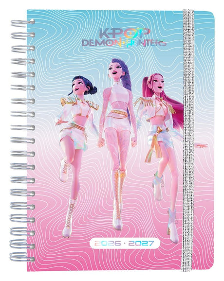 Grupo Erik KPop Demon Hunters 2026/2027 A5 Terminkalender Wochenplaner