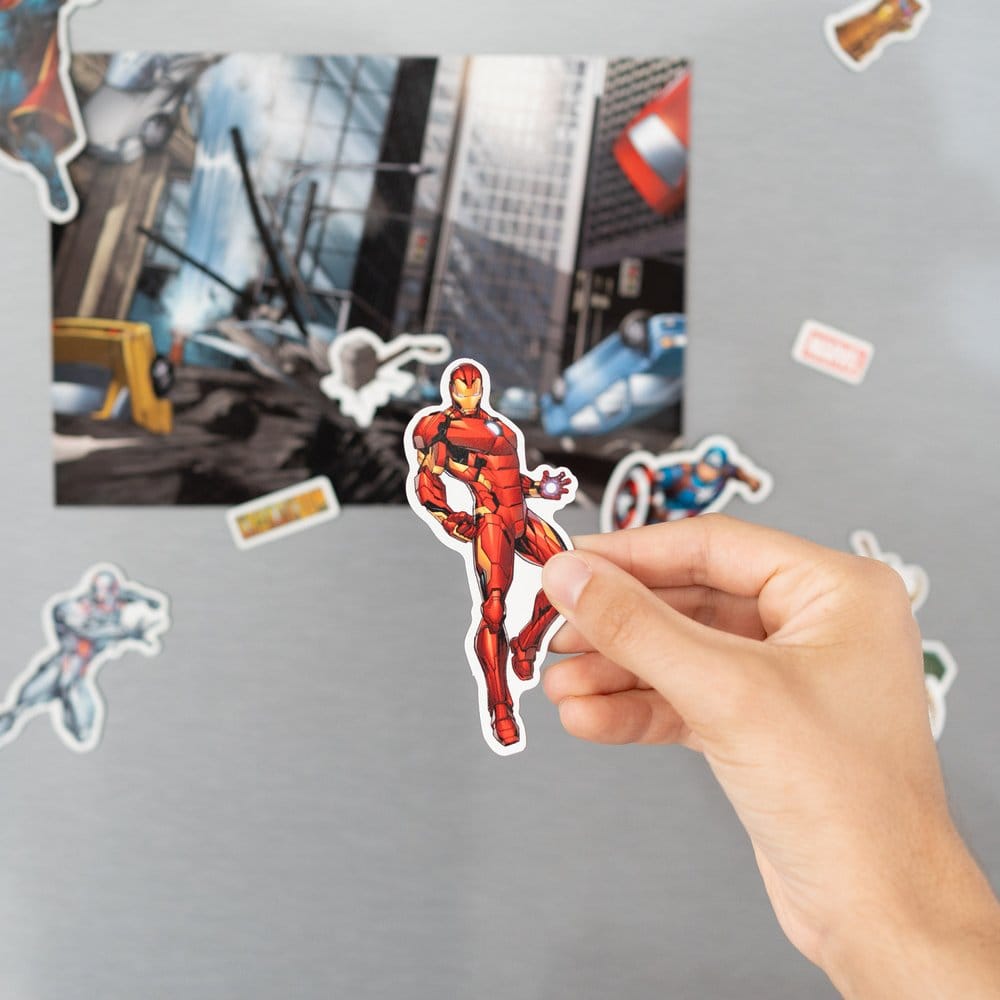Grupo Erik Marvel Avengers Stanzmagnet-Set