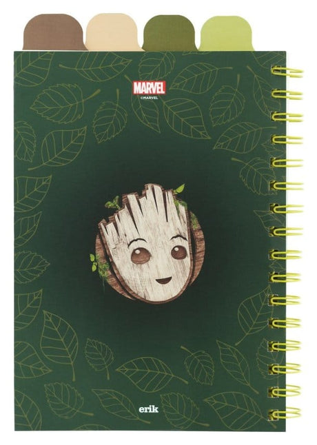 Grupo Erik Marvel Groot A5 Projekt Notizbuch