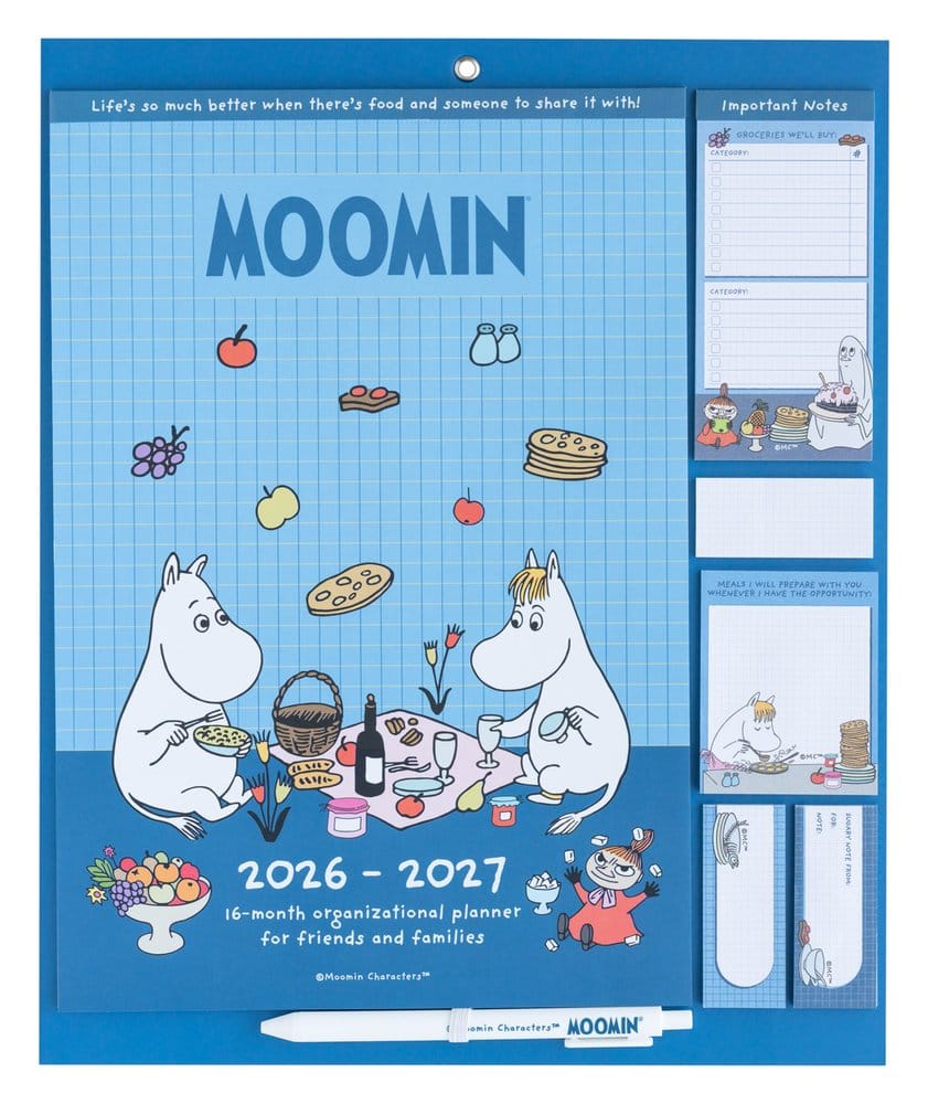 Grupo Erik Moomin magnetischer Planer 2026/27
