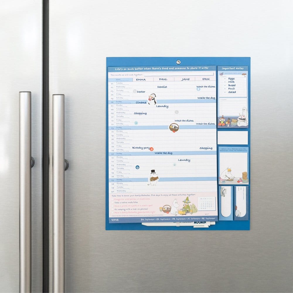 Grupo Erik Moomin magnetischer Planer 2026/27