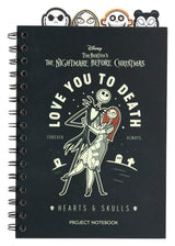 Grupo Erik Nightmare Before Christmas Projekt Notizbuch A5