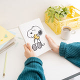 Grupo Erik Peanuts Snoopy Premium Plüsch Notizbuch A5