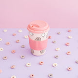 Grupo Erik Pusheen Keramikbecher mit Deckel 400 ml