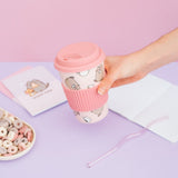 Grupo Erik Pusheen Keramikbecher mit Deckel 400 ml