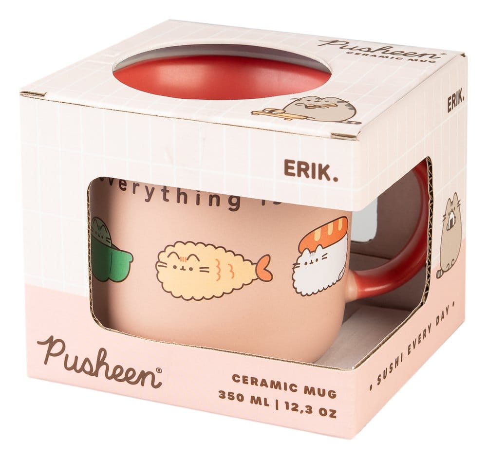 Grupo Erik Pusheen Premium Sushi Roll Tasse 440 ml