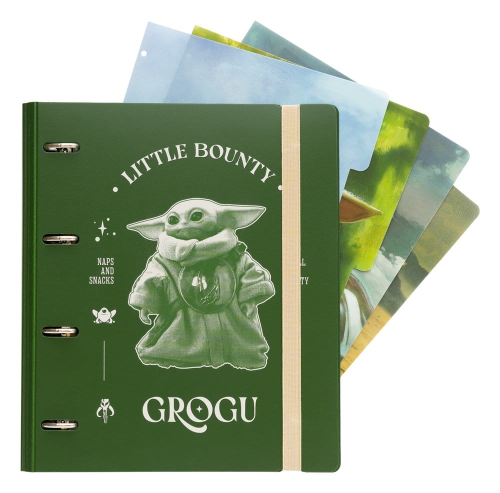 Grupo Erik Star Wars The Mandalorian Grogu Ringbuch
