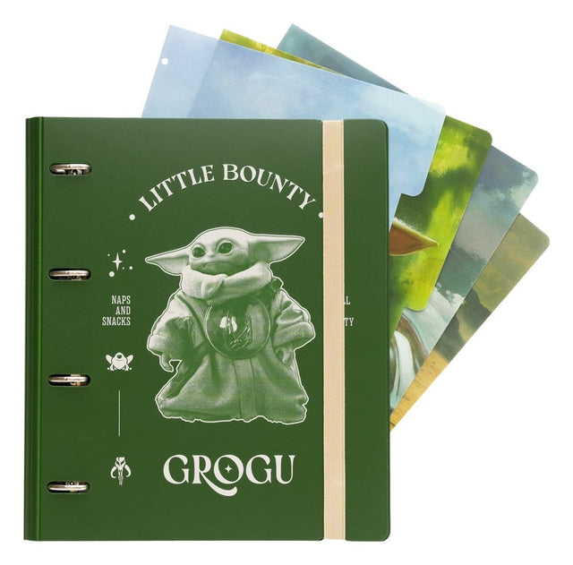 Grupo Erik Star Wars The Mandalorian Grogu Ringbuch