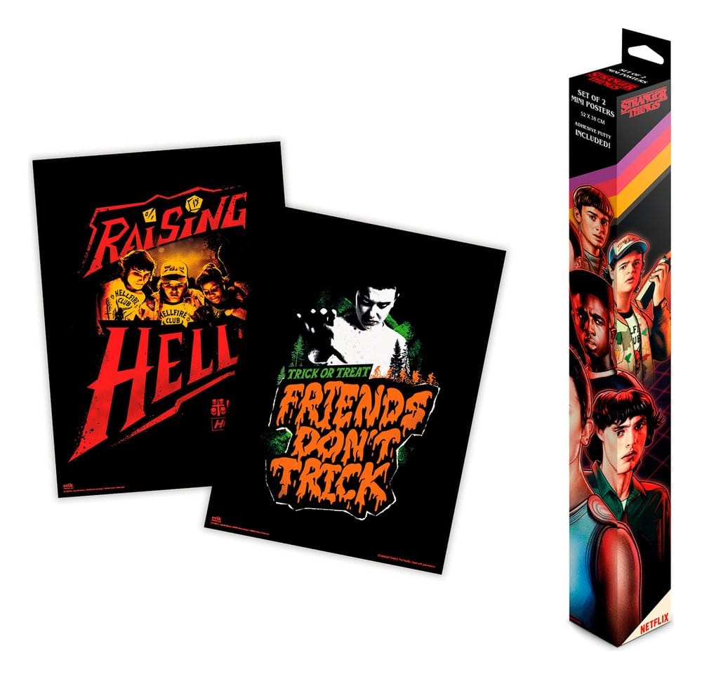 Grupo Erik Stranger Things Mini-Poster 2er Set