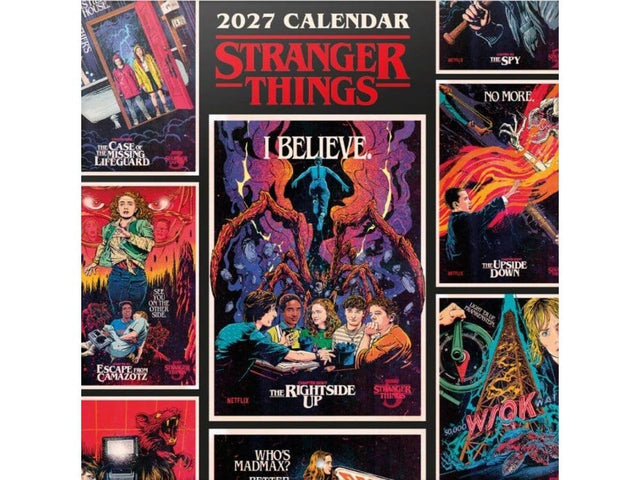 Grupo Erik Stranger Things Wandkalender 2027
