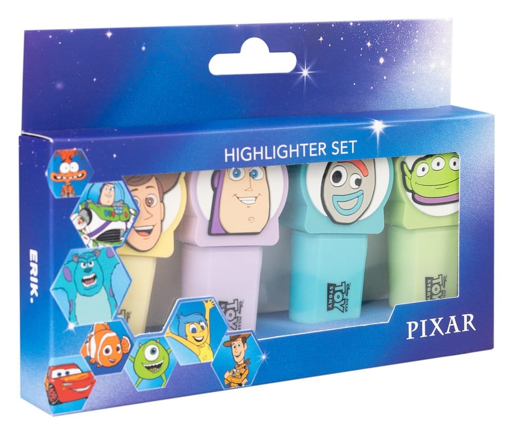 Grupo Erik Toy Story Textmarker Mit Toppern 4er Set