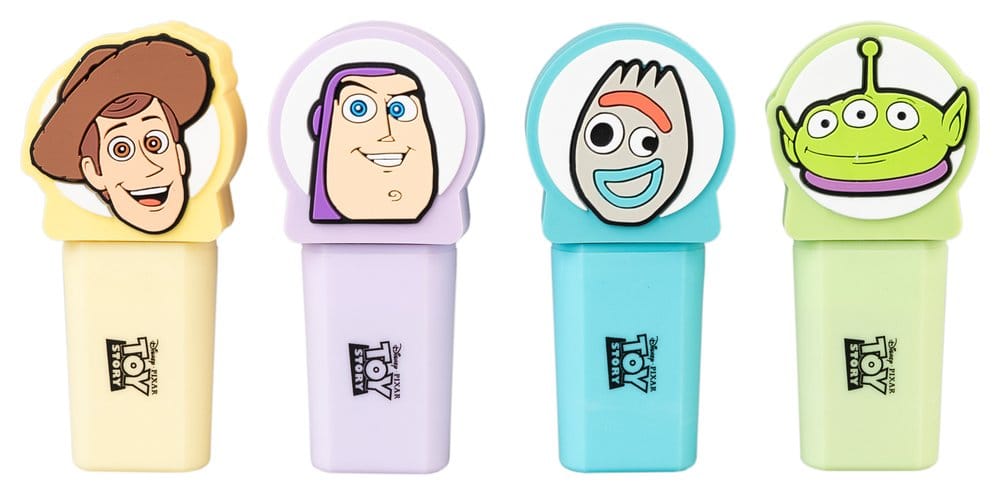 Grupo Erik Toy Story Textmarker Mit Toppern 4er Set