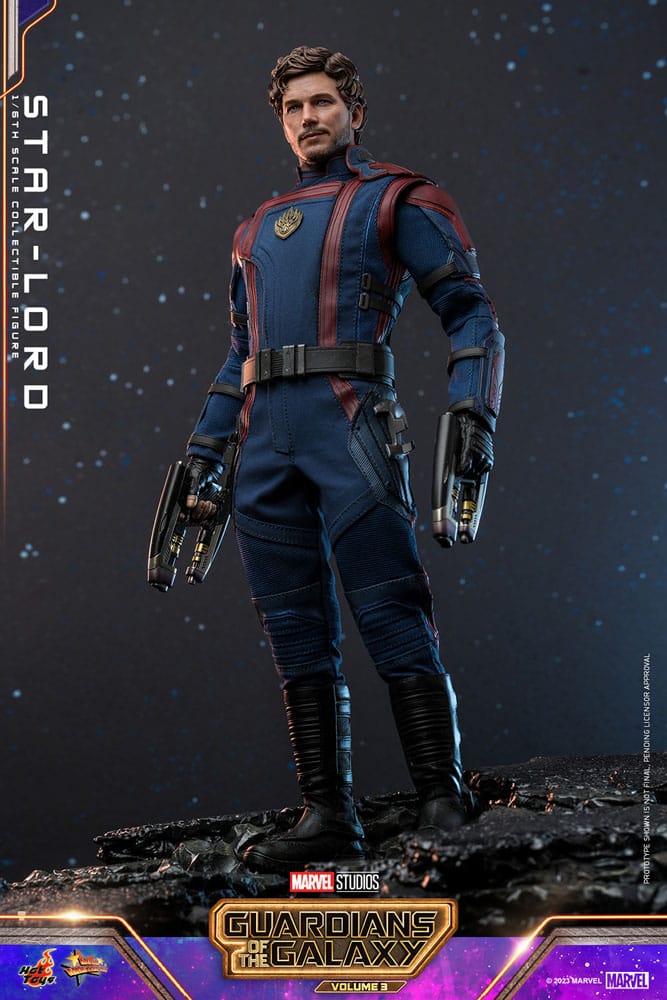 Guardians of the Galaxy Vol. 3 Movie Masterpiece Actionfigur 1/6 Star-Lord 31 cm Hot Toys