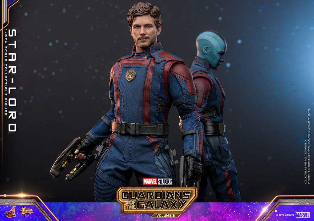 Guardians of the Galaxy Vol. 3 Movie Masterpiece Actionfigur 1/6 Star-Lord 31 cm Hot Toys