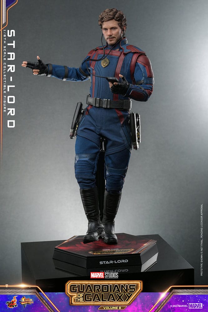Guardians of the Galaxy Vol. 3 Movie Masterpiece Actionfigur 1/6 Star-Lord 31 cm Hot Toys