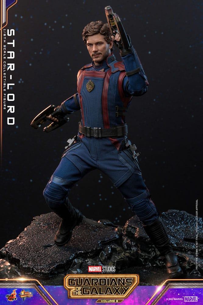 Guardians of the Galaxy Vol. 3 Movie Masterpiece Actionfigur 1/6 Star-Lord 31 cm Hot Toys