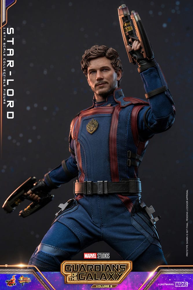 Guardians of the Galaxy Vol. 3 Movie Masterpiece Actionfigur 1/6 Star-Lord 31 cm Hot Toys