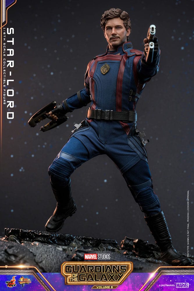 Guardians of the Galaxy Vol. 3 Movie Masterpiece Actionfigur 1/6 Star-Lord 31 cm Hot Toys