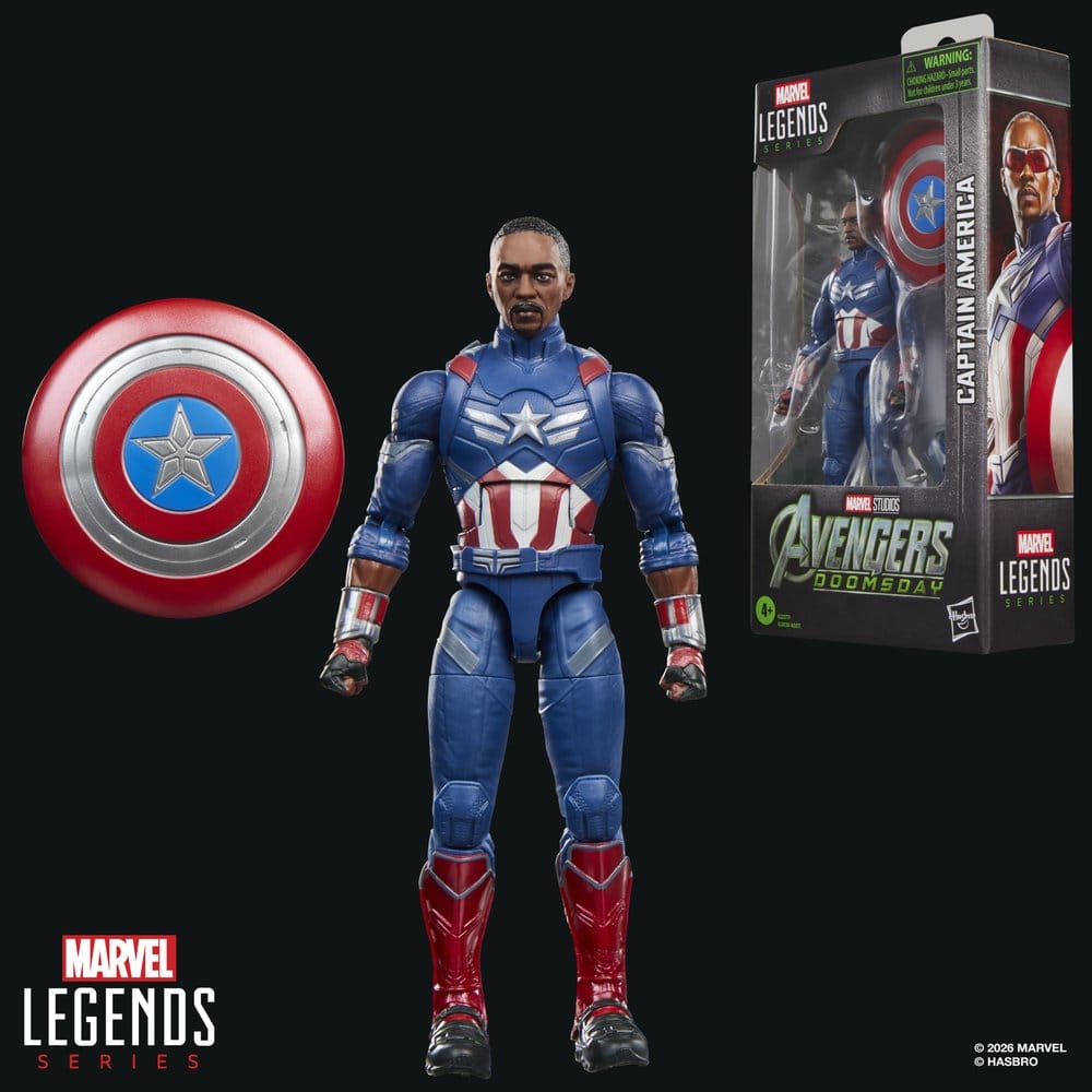 Hasbro Avengers Doomsday Captain America Marvel Legends Actionfigur