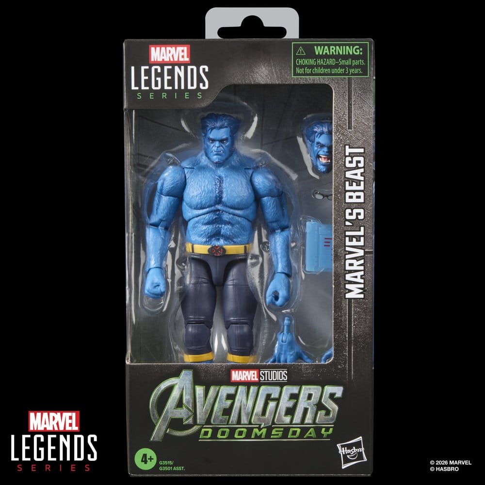 Hasbro Avengers Doomsday Marvel's Beast Marvel Legends Actionfigur