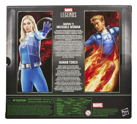 Hasbro Avengers Doomsday Marvel's Invisible Woman & Human Torch Marvel Legends 2er-Pack Actionfiguren
