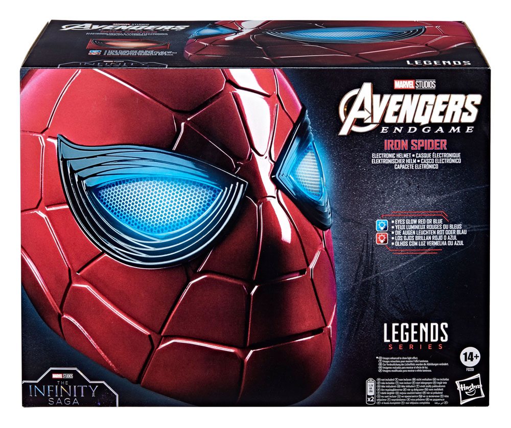 Hasbro Avengers Endgame Iron Spider Elektronischer Helm