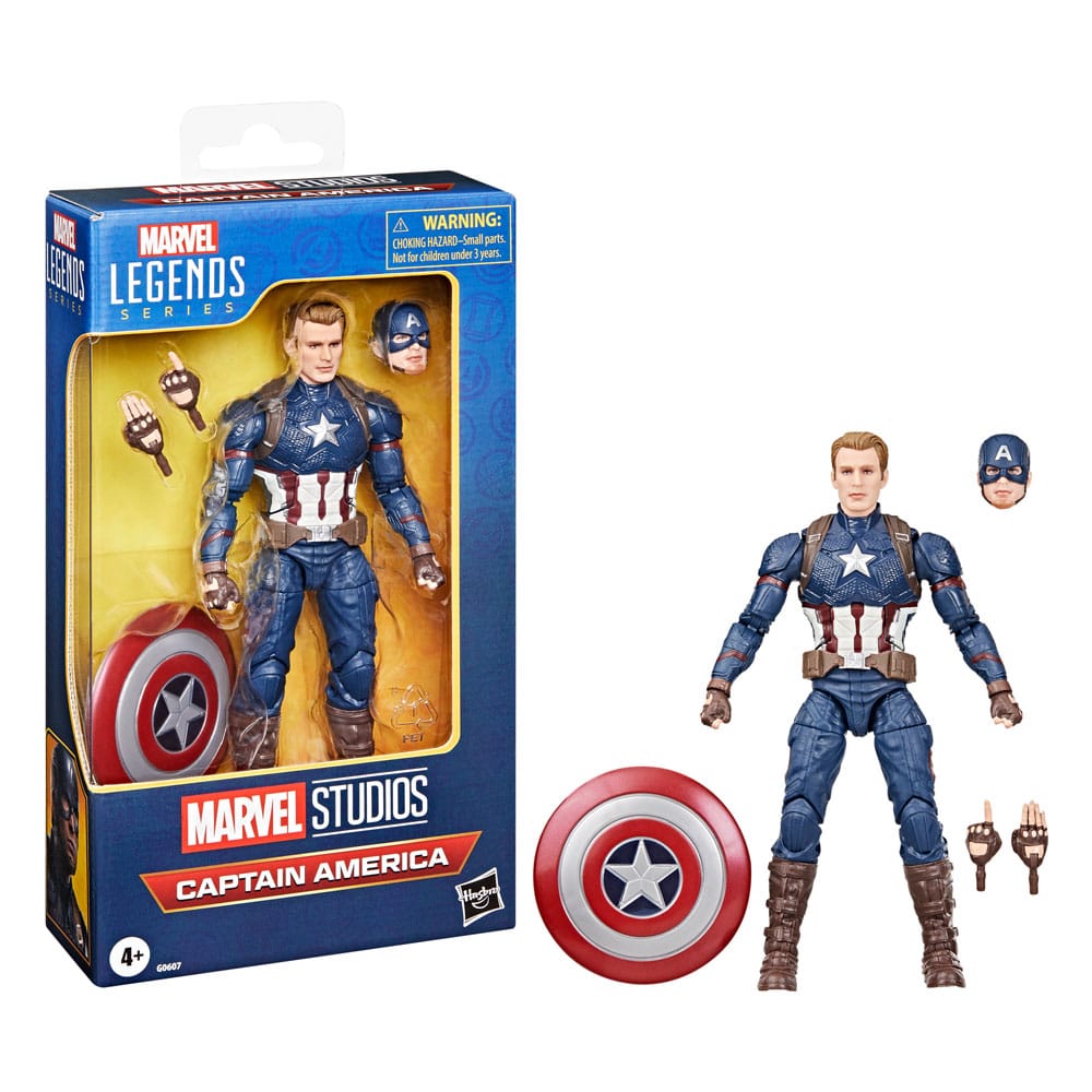 Hasbro Avengers Endgame Marvel Legends Captain America Actionfigur