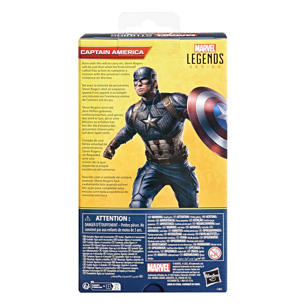 Hasbro Avengers Endgame Marvel Legends Captain America Actionfigur