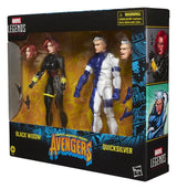 Hasbro Avengers Marvel Legends Black Widow Quicksilver 2er-Pack Actionfiguren