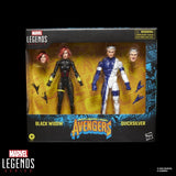 Hasbro Avengers Marvel Legends Black Widow Quicksilver 2er-Pack Actionfiguren