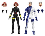 Hasbro Avengers Marvel Legends Black Widow Quicksilver 2er-Pack Actionfiguren