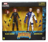 Hasbro Avengers Marvel Legends Black Widow Quicksilver 2er-Pack Actionfiguren