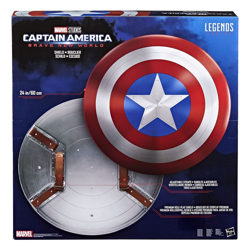 Hasbro Captain America Brave New World Premium Rollenspiel Schild