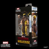 Hasbro Deadpool und Wolverine Marvel Legends Wolverine Brown Suit Actionfigur