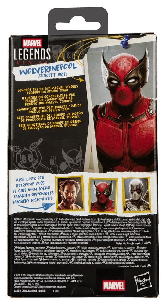 Hasbro Deadpool & Wolverine Marvel Legends Wolverinepool Concept Art 1/6 Actionfigur