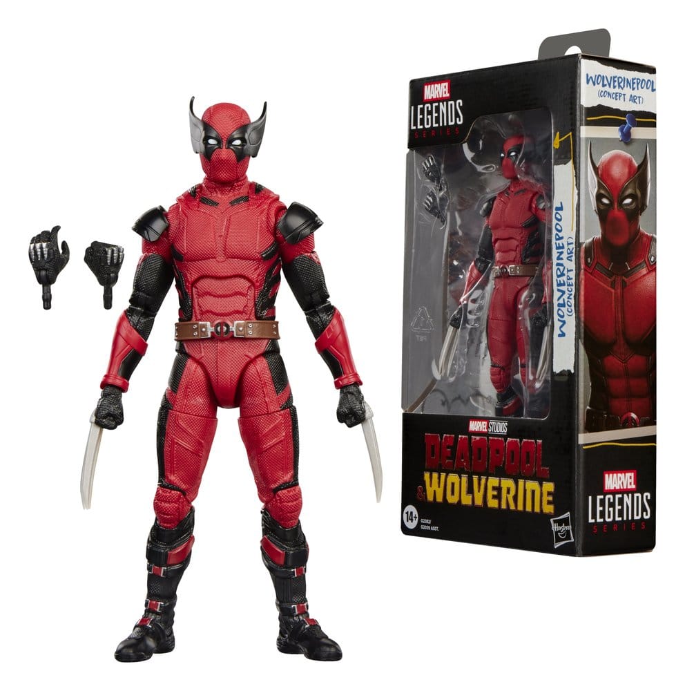 Hasbro Deadpool & Wolverine Marvel Legends Wolverinepool Concept Art 1/6 Actionfigur