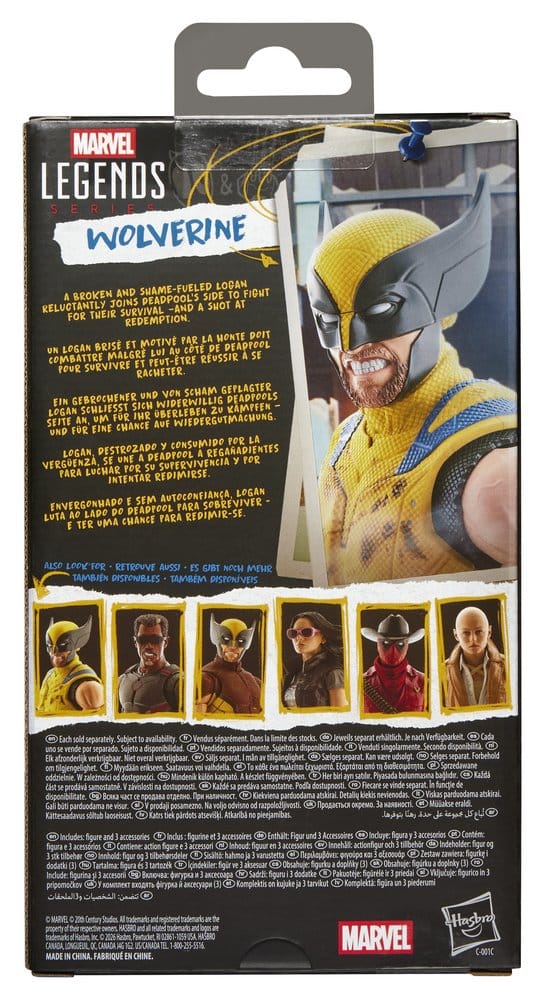 Hasbro Deadpool & Wolverine Wolverine Marvel Legends Actionfigur