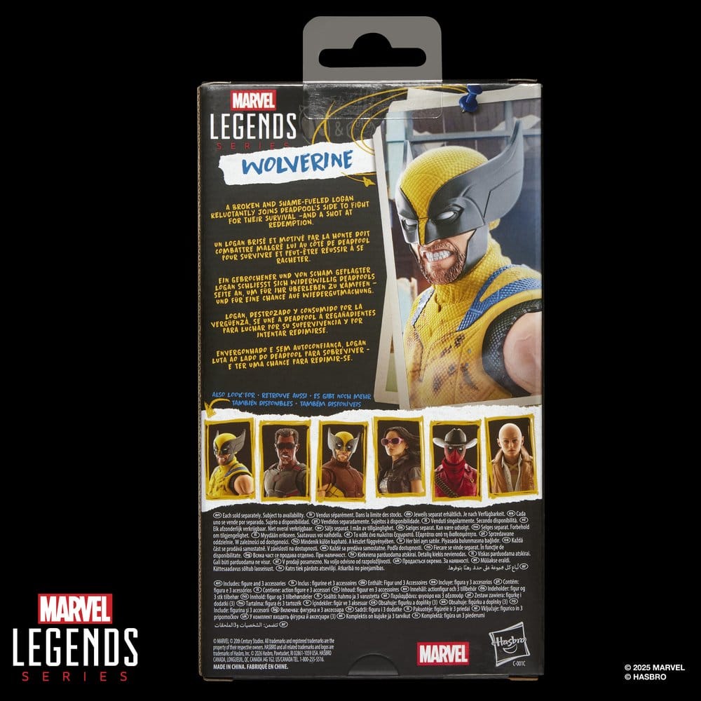 Hasbro Deadpool & Wolverine Wolverine Marvel Legends Actionfigur