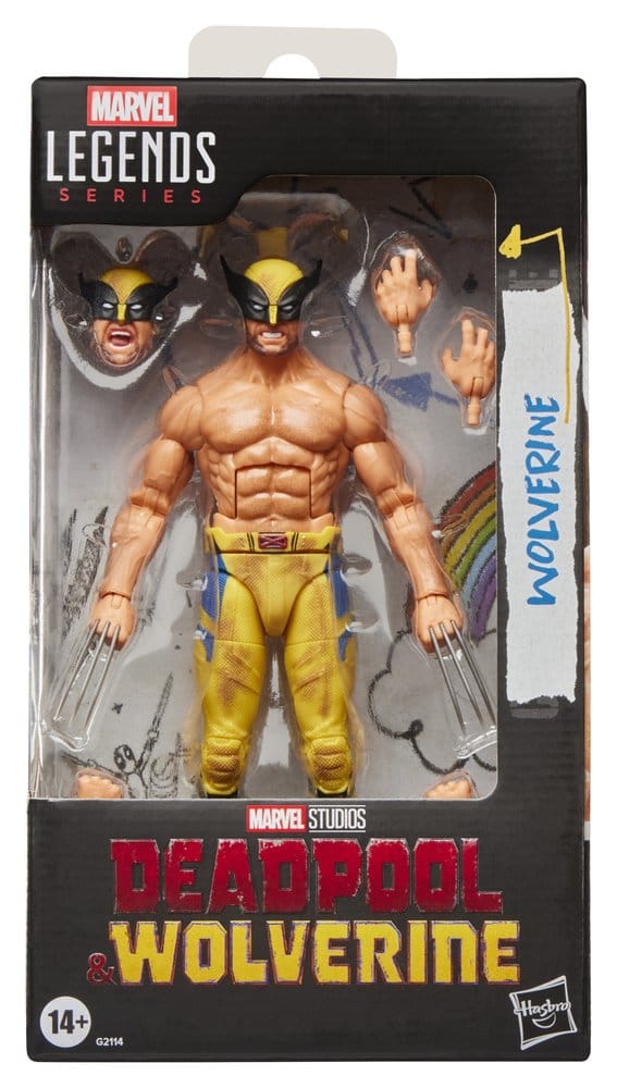 Hasbro Deadpool & Wolverine Wolverine Marvel Legends Actionfigur