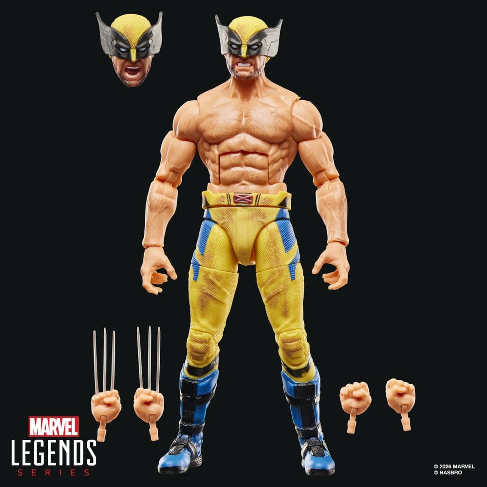 Hasbro Deadpool & Wolverine Wolverine Marvel Legends Actionfigur