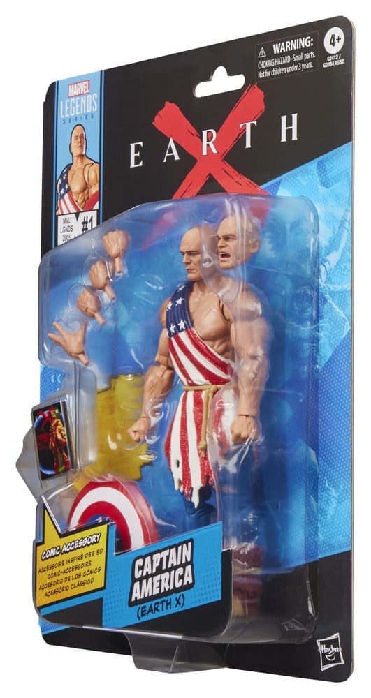 Hasbro Earth X Captain America Marvel Legends Actionfigur