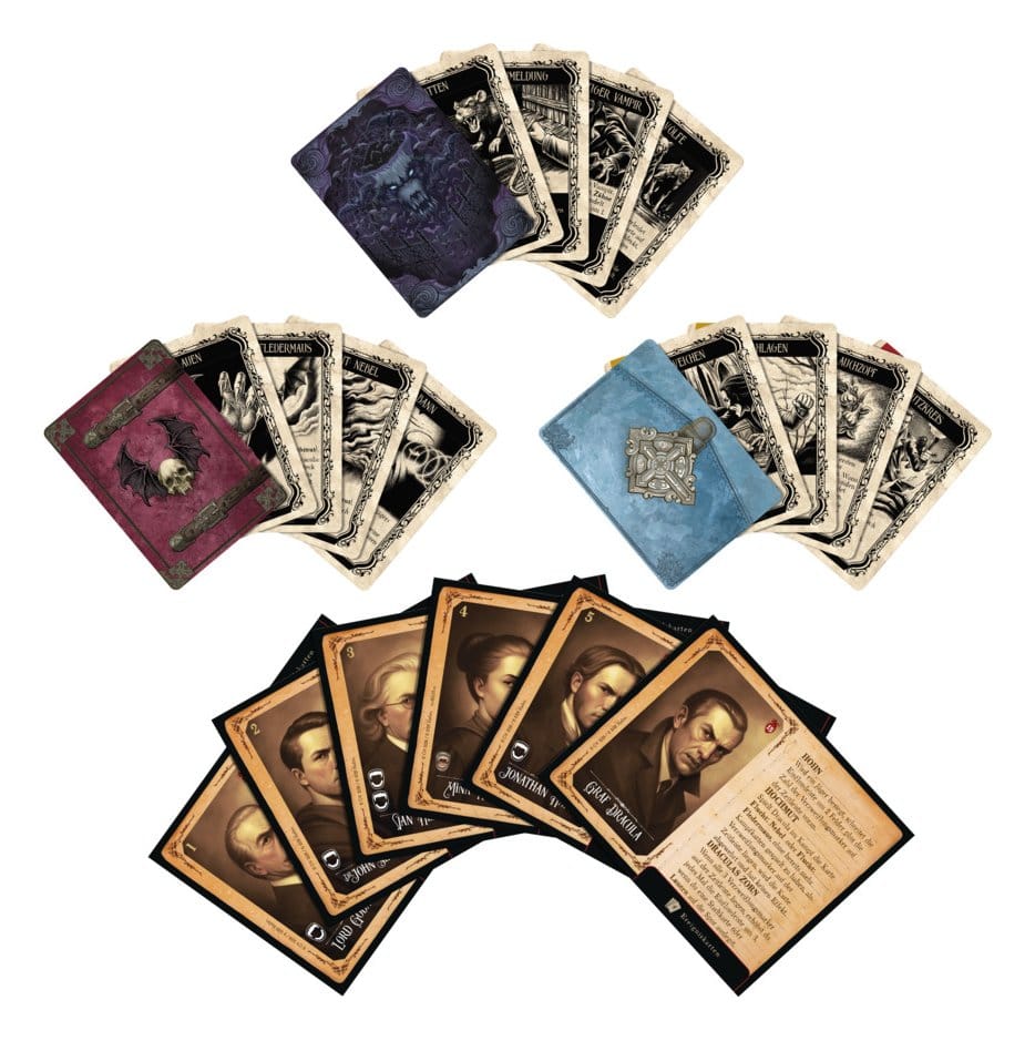 Hasbro Fury of Dracula 5. Edition *Deutsche Version* Brettspiel